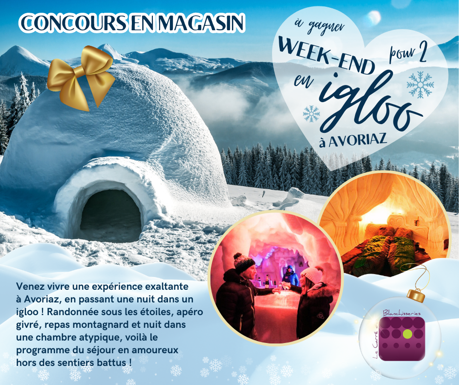 WEEK-END POUR 2 EN IGLOO